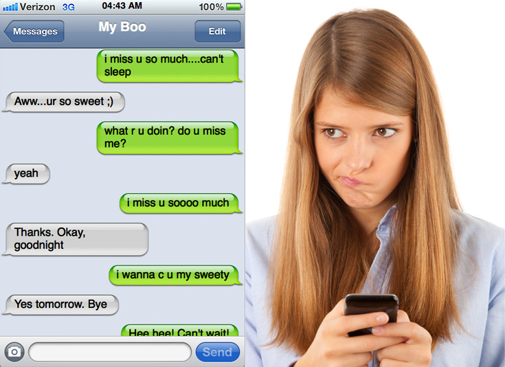 girl not texting back after first date